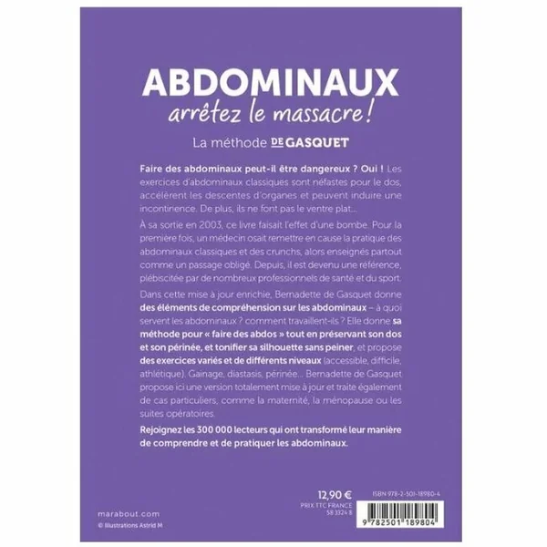 Abdominaux, arrêtez le massacre ! Livre poche