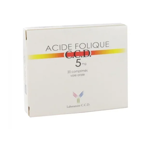 Acide Folique 5 mg x 20