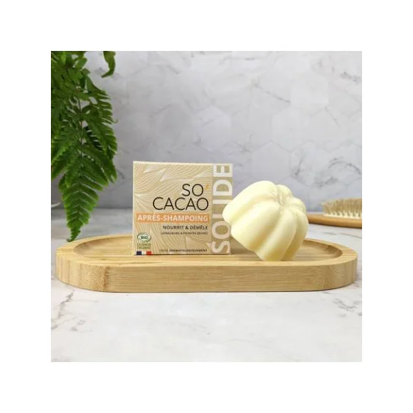 Après-shampoing solide So'Cacao Bio Propos Nature (Le savon de 45 g)