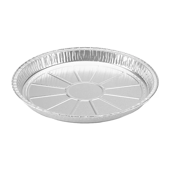 ASSIETTES POUR PIZZA 740 ML Ø 27/25,1x1,5 CM ALUMINIUM (720 UNITÉ) - Garcia de Pou
