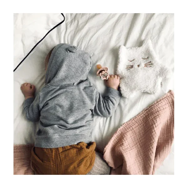 Attache tétine Chat marron - Malomi Kids