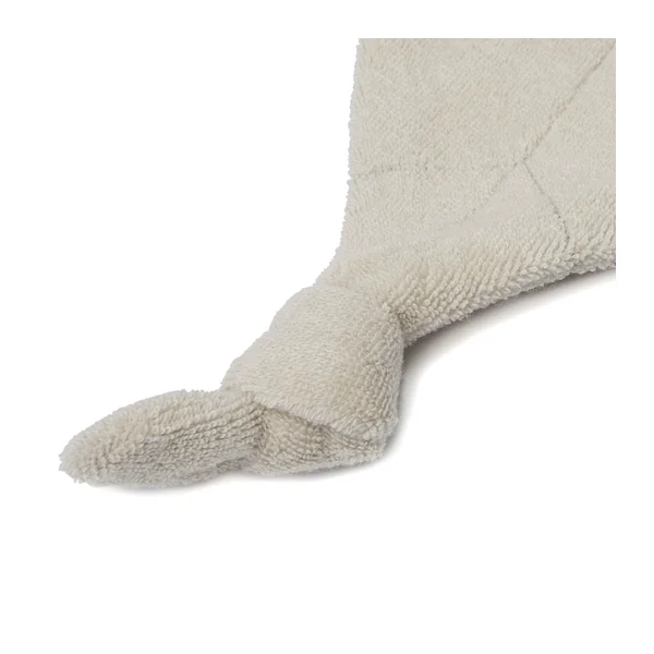 Attache tétine feuille nougat