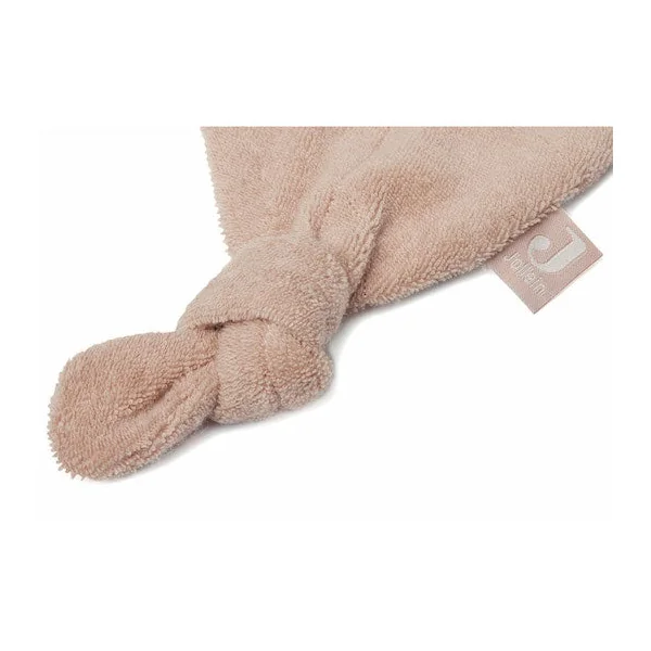 Attache tétine feuille rose