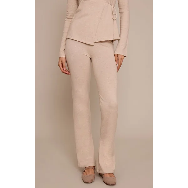 Avoine Legging Évasé En Maille Fine Tall