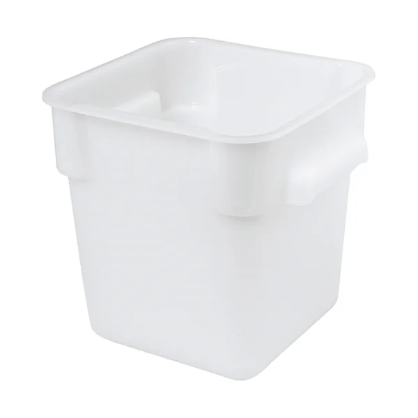 BAC ALIMENTAIRE 8 L 22,5x22,5x23 CM BLANC PP (1 UNITÉ) - Garcia de Pou