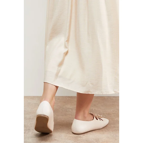 Ballerines Darielle en synthétiquecuir avec Nœuds Multiples