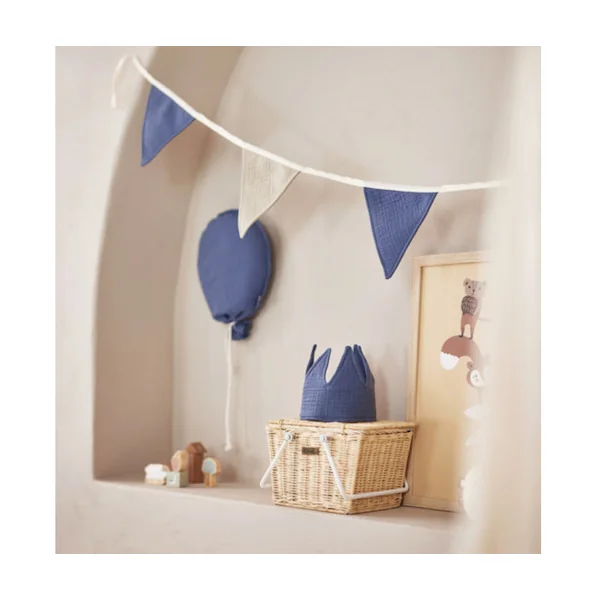 Ballon mural Bleu jean personnalisable
