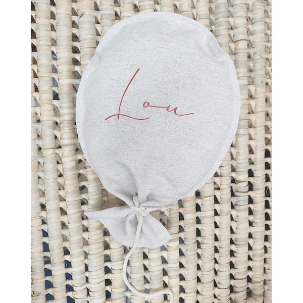 Ballon mural personnalisable (27 tissus au choix)