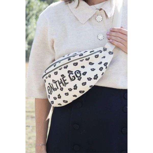 Banana Bag On The Go - beige, léopard, rose ou kaki