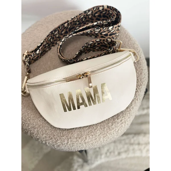 Banane personnalisée leopard beige - Accessoire Pratique et Tendance