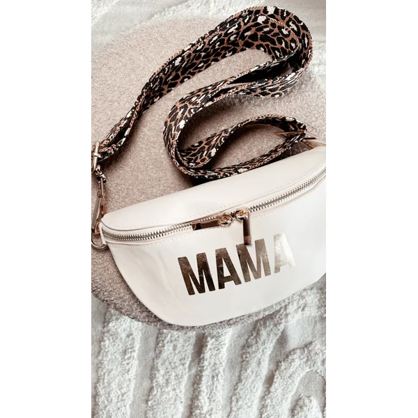 Banane personnalisée leopard beige - Accessoire Pratique et Tendance