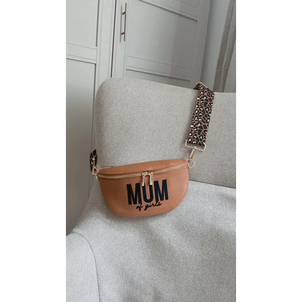 Banane personnalisée leopard camel - Accessoire Pratique et Tendance