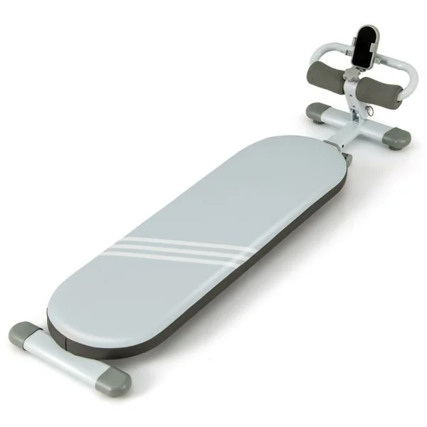 Banc de Musculation Multifonction avec 3 Angles et Longueur Réglable Banc de Redressement Assis Pliable pour 14 à 18 Ans Charge 150KG Rose/Bleu