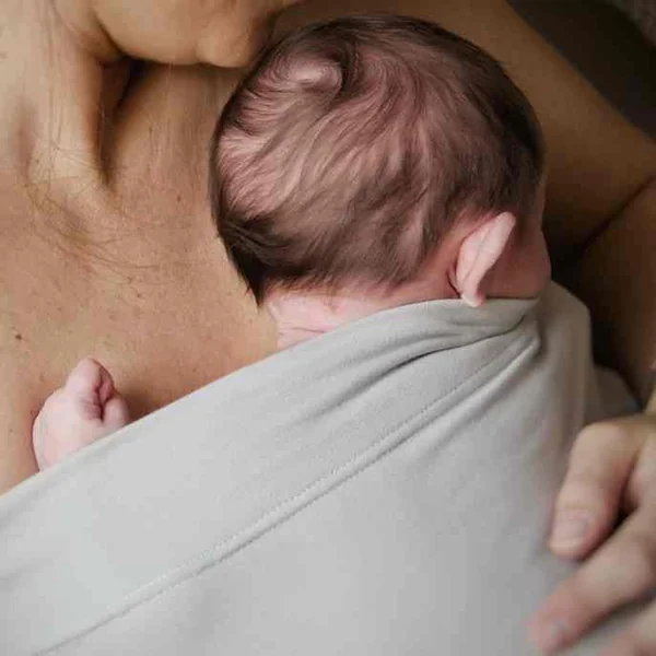 Bandeau peau à peau en coton bio - Néo