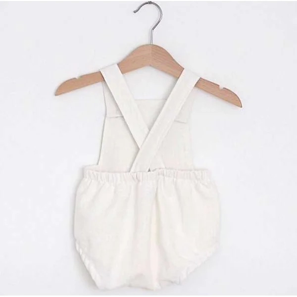 Barboteuse blanche personnalisable