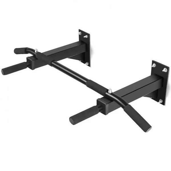 Barre de Traction pour Porte Murale Multiprises Poignées en Mousse Tubes en Acier avec Revêtement en Poudre Charge 200 kg