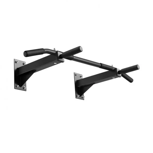 Barre de Traction pour Porte Murale Multiprises Poignées en Mousse Tubes en Acier avec Revêtement en Poudre Charge 200 kg