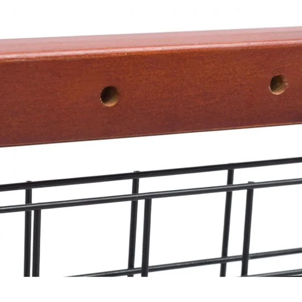 Barrière de Sécurité Barrière Modulable Pliable pour Chien en Bois de Pin