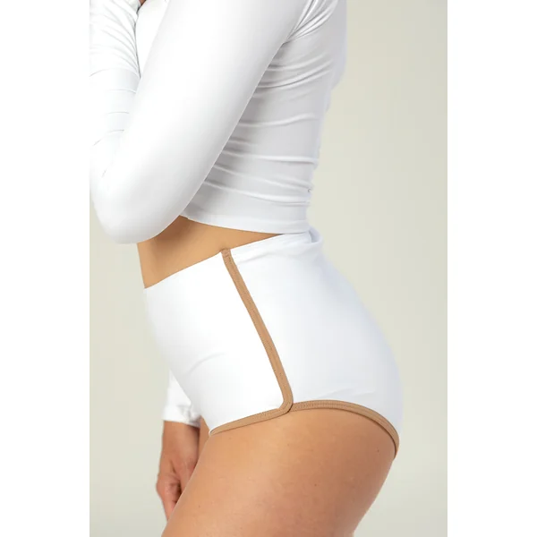 Bas DEUX PIECES MARGAUX - Blanc & Beige