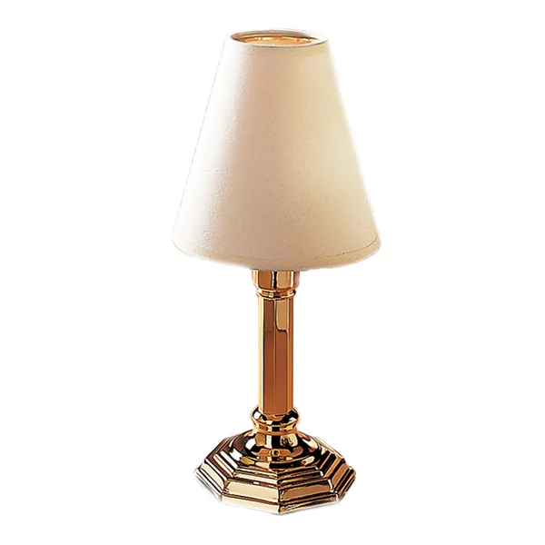 BASE "TRADITIONAL CLASSIC" 27 (h) CM DORE METAL (1 UNITÉ) - Garcia de Pou