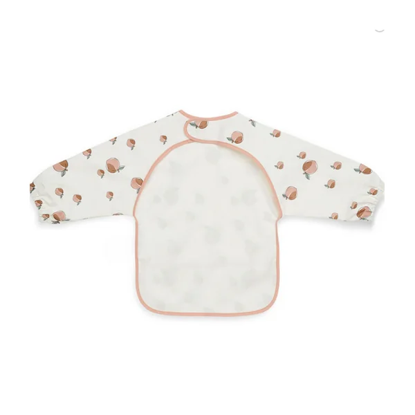 Bavoir imperméable à manches Peach