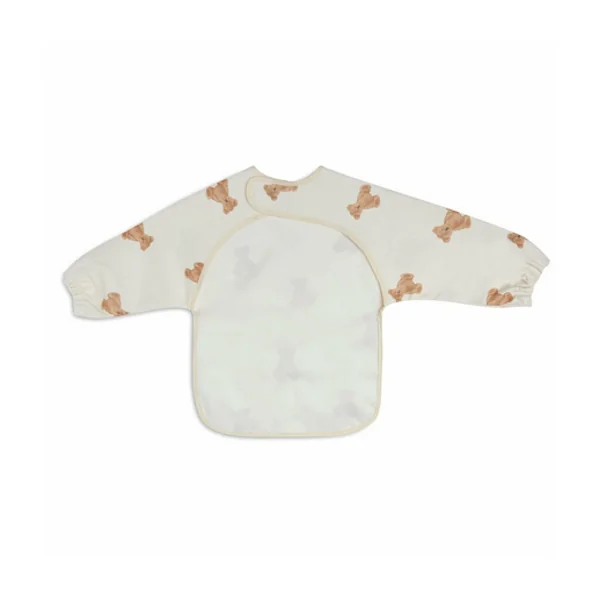 Bavoir imperméable à manches Teddy bear
