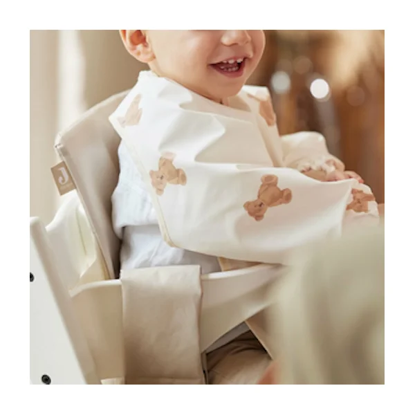 Bavoir imperméable à manches Teddy bear