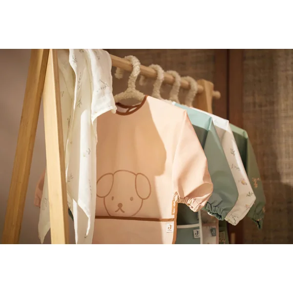 Bavoir à manches imperméable Miffy Peekaboo - Wild Rose