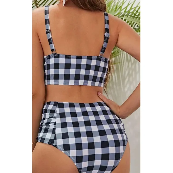 Bikini Grossesse à Carreaux