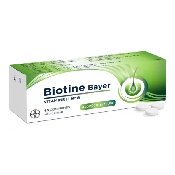 Biotine Bayer 5 mg Comprimés x 60