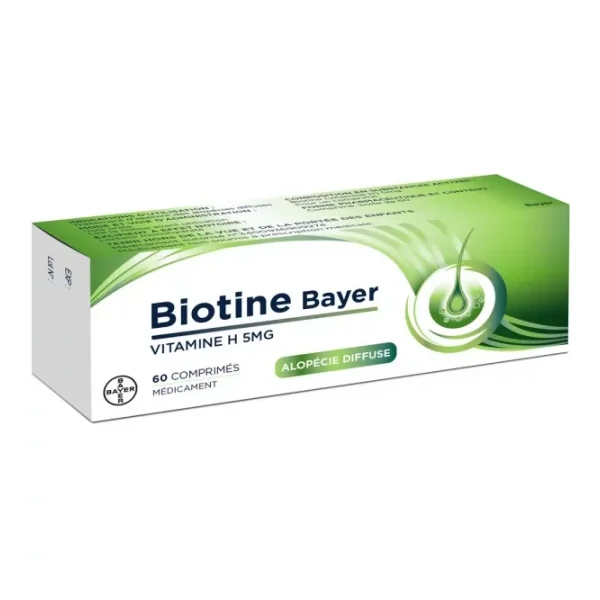 Biotine Bayer 5 mg Comprimés x 60