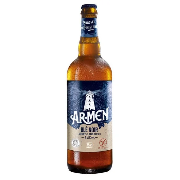 Bière ambrée sans gluten 5.4° 75cl
