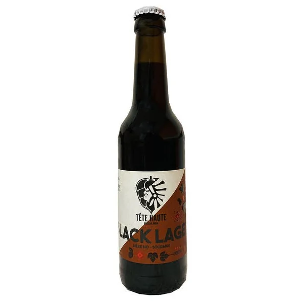 Bière Black Lager 4,8% - 33cl