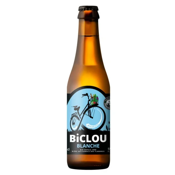 Bière blanche Biclou 5° 33cl
