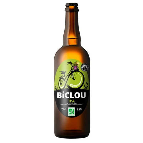 Bière IPA Biclou 5.5° 75cl