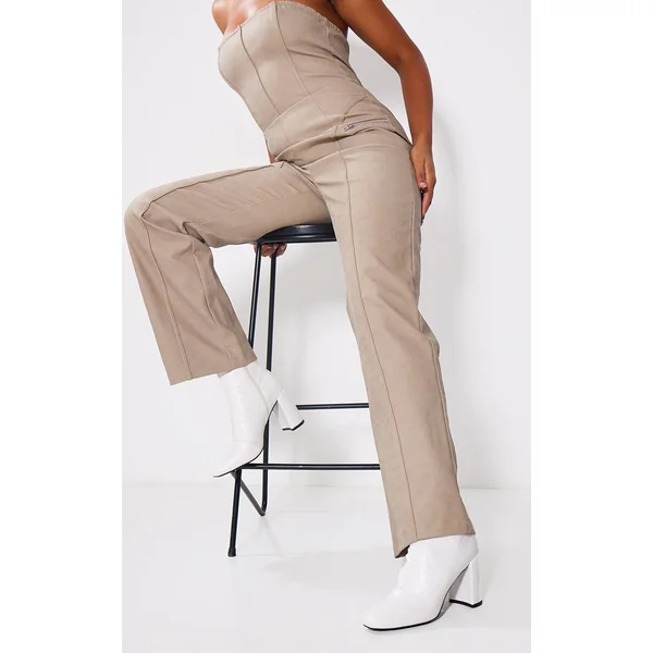 Blanc Bottines Chaussettes À Talon Bout Rond Effet Croco En SYNTHÉTIQUE