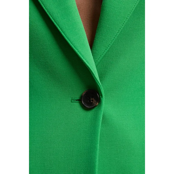 Blazer Petite Ajusté Stretch À Simple Boutonnage