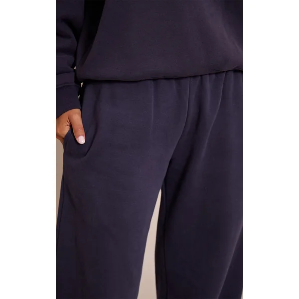 Bleu Marine Pantalon De Jogging Petite À Jambe Droite