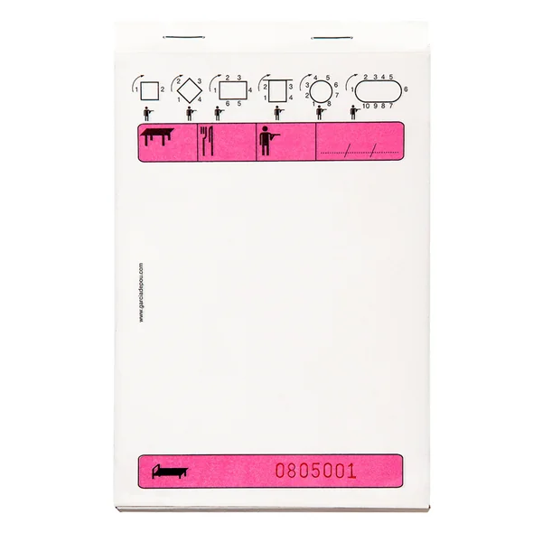 BLOCS COMMANDES TRIPLI 50x3 FEUILLES 10x15 CM ROSE AUTOCOPIANT (100 UNITÉ) - Garcia de Pou