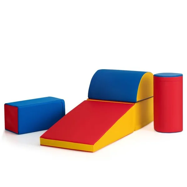 Blocs de Construction de Grands XL en Mousse-5 Pièces Jouets Éducatifs sur Logiciel avec Housse 10 Couleurs au Choix
