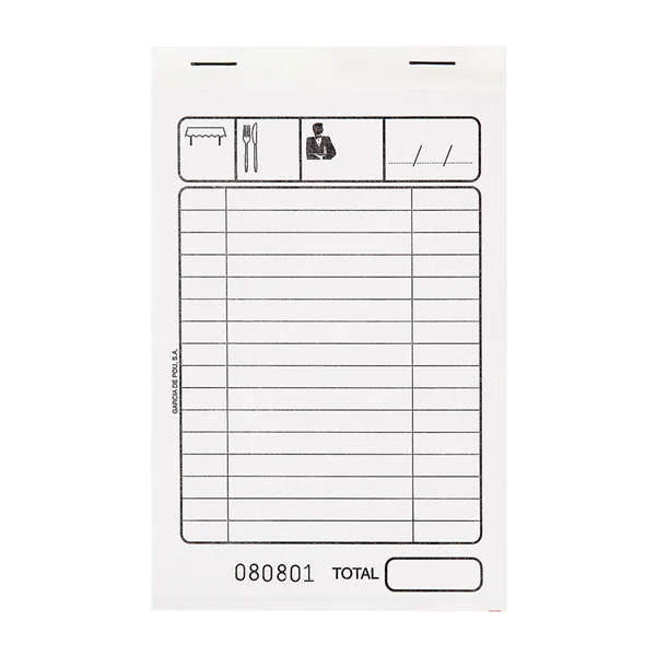 BLOCS FACTURES DUPLI 50x2 FEUILLES 10x15 CM BLANC AUTOCOPIANT (100 UNITÉ) - Garcia de Pou