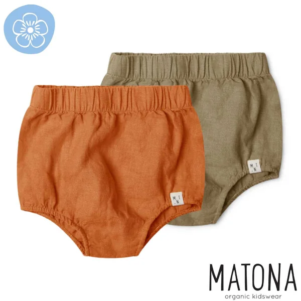 Bloomers en lin - Short bébé Matona