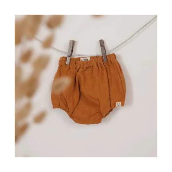 Bloomers en lin - Short bébé Matona