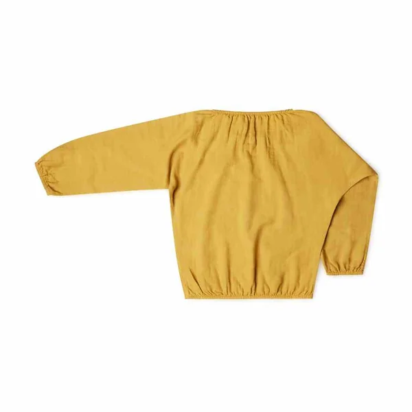 Blouse manches longues en coton Bio "Camilla" - Matona - derniers exemplaires