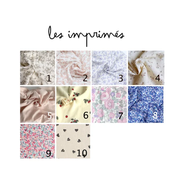 Body bloomer (16 tissus au choix)