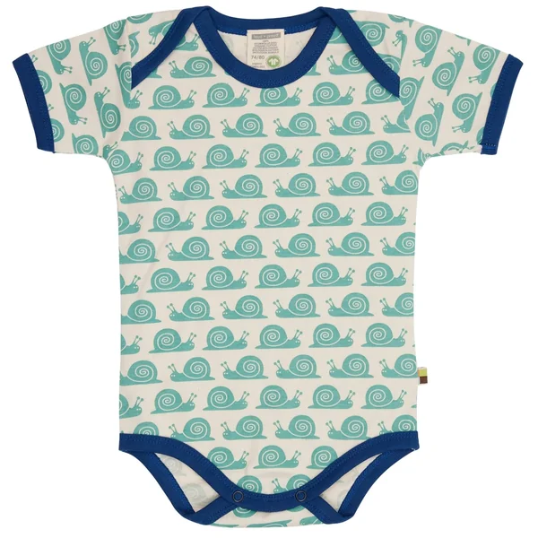 Body bébé en Coton Bio - motifs colorés et manches courtes - Loud and Proud
