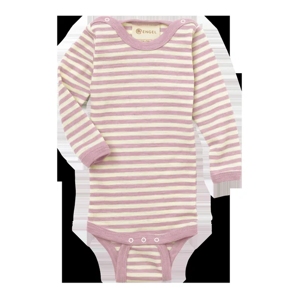 Body bébé en pur mérinos Bio manches longues - ENGEL NATUR