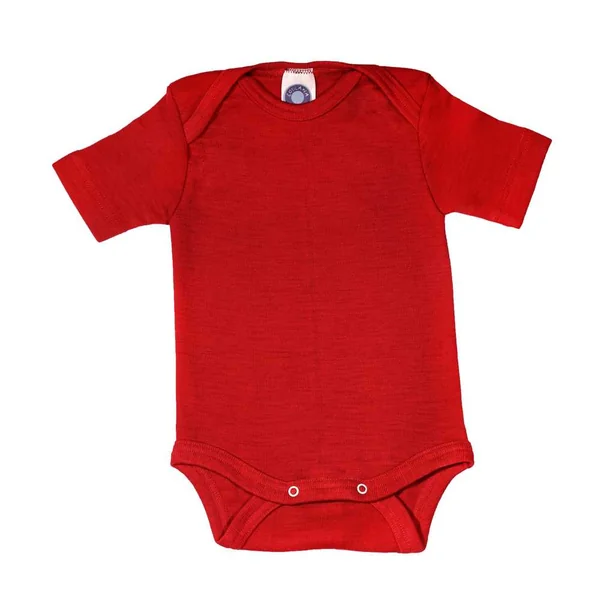 Body bébé laine et soie manches courtes - COSILANA