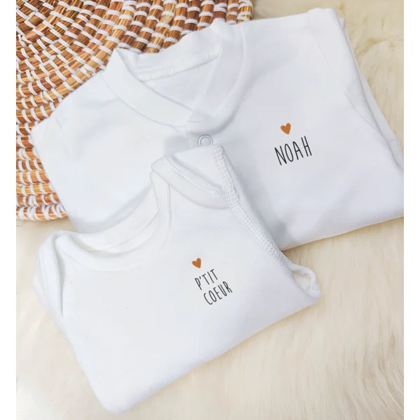 Body manches longues petit motif