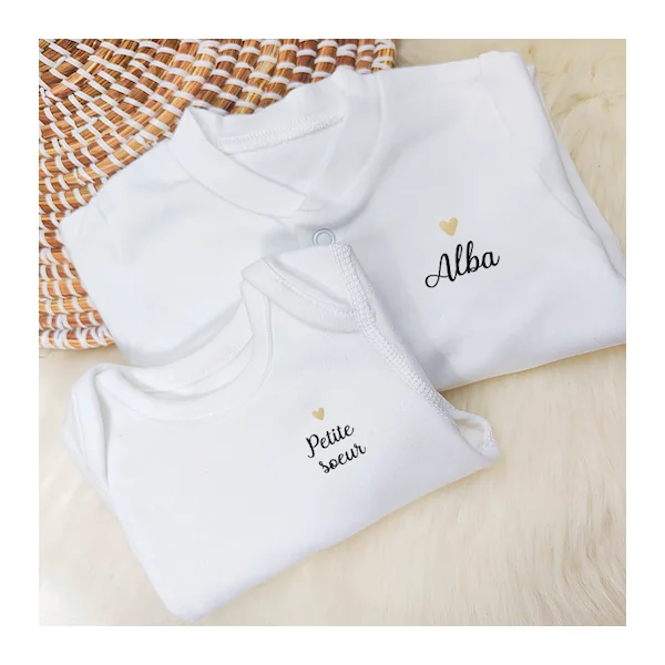 Body manches longues petit motif